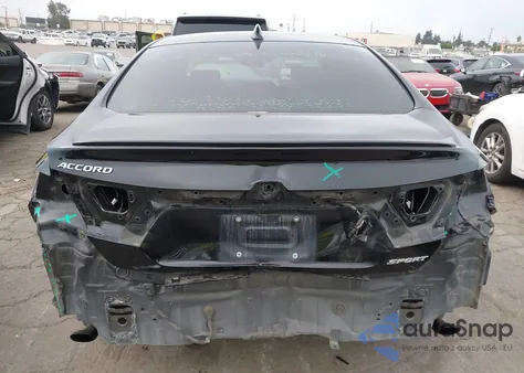 2019 Honda Accord Sport from USA, damaged, VIN 1HGCV1F34KA158894